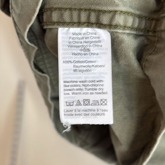 Madewell Jacket Womens Large Green Utility - Picture 7 of 7